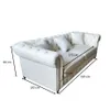 Sillon 3 cuerpos Chester en Blanco - Sillones y sofás, Uruguay | La Cueva Muebles, vista 2 de 10