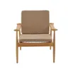 BUTACA ZILDA EN MADERA Y TELA COLOR BEIGE en Beige - Sillones y sofás, Uruguay | Alfa Ventas, vista 1 de 5