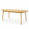 Mesa de Comedor Ovalada en Madera natural - Mesas de comedor, Uruguay | Samic, vista 1 de 4