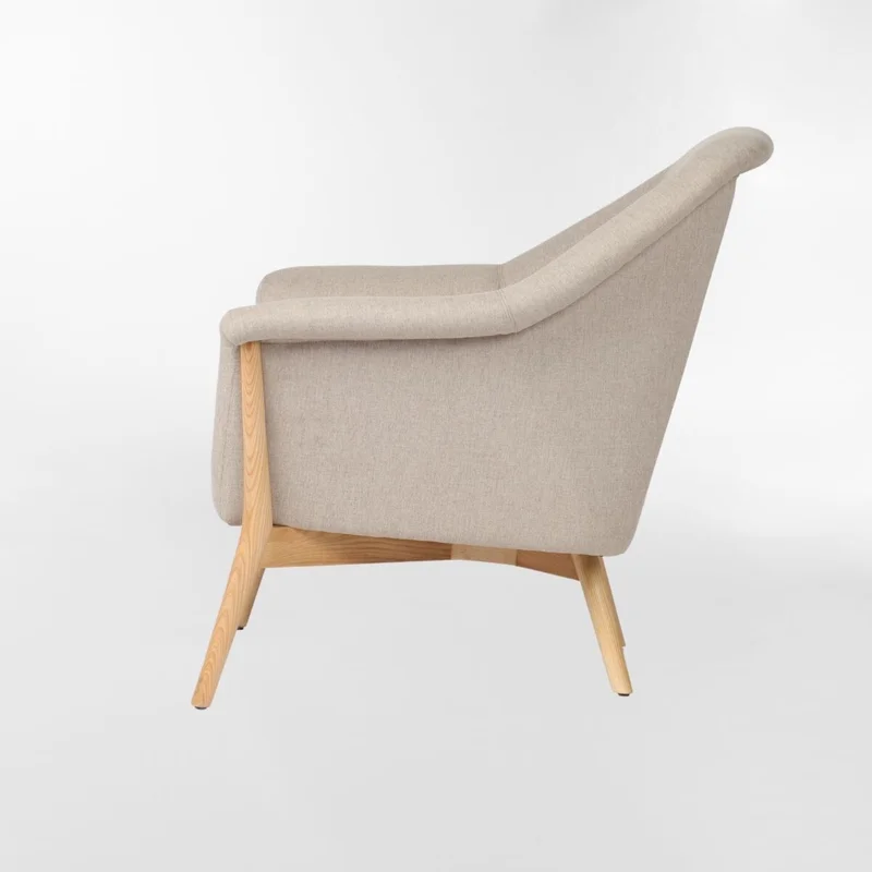 POLTRONA BOURBON BEIGE en Beige - Butacas, banquetas y puffs, Uruguay | Viasono, vista 4