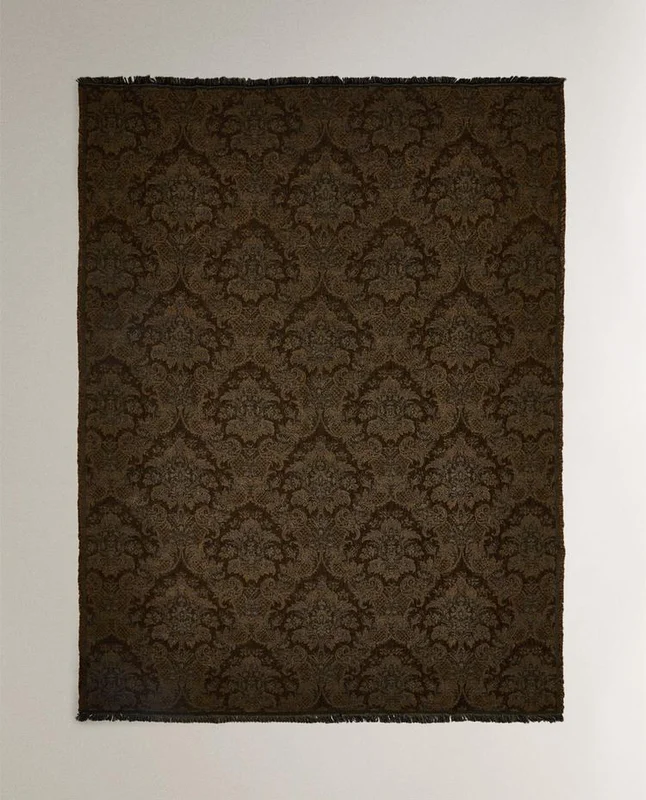 MANTA JACQUARD FLORES - Textiles, Uruguay | Zara Home, vista 3