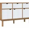 Aparador 3P y 3C Mel/Gris Linea Nordica en Madera Maciza - Comedor, Uruguay | Que Sal Muebleria, vista 2 de 16