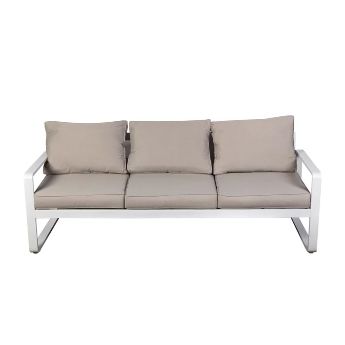 Set Comedor Aluminio Natural-beige Cali en Beige - Muebles para el exterior, Uruguay | Divino, vista 3