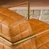 BUTACA ASTON CUERO ITALIANO CARAMELO en Marrón - Butacas, banquetas y puffs, Uruguay | La Iberica, vista 12 de 22