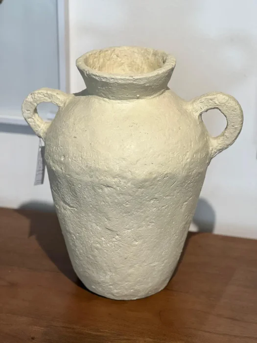 Jarron papel mache en Beige - Jarrones, Uruguay | FMB
