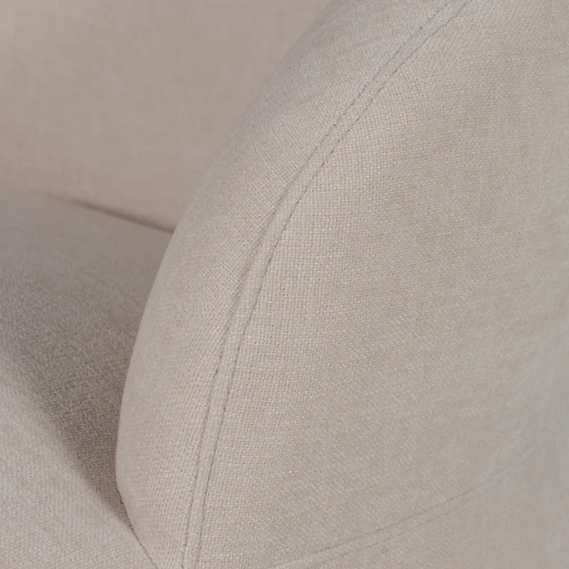Butaca Bold Giratoria - Tela Microfibra - 110 (Crudo) en Beige - Butacas, banquetas y puffs, Uruguay | Nyr, vista 3