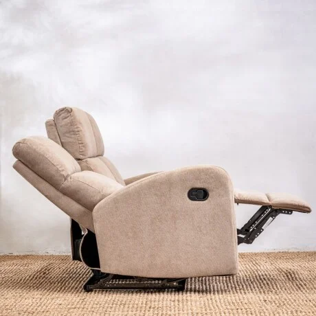 Sillón Reclinable Taos 3 Cuerpos Beige en Beige - Sillones y sofás, Uruguay | Aihaus, vista 5