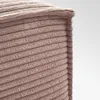 Reposapiés Blok 90 x 70 cm - pana rosa en Rosa - Butacas, banquetas y puffs, Uruguay | Kavehome, vista 5 de 6