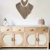 Aparador alacena con esterilla natural en Madera natural - Decoración, Uruguay | Decoramuss, vista 1 de 4