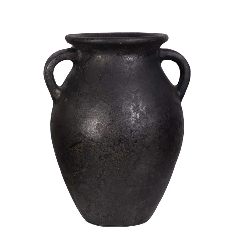 Jarrón 23.192.192 Gris Cerámica 23192 en Gris - Jarrones, Uruguay | Divino