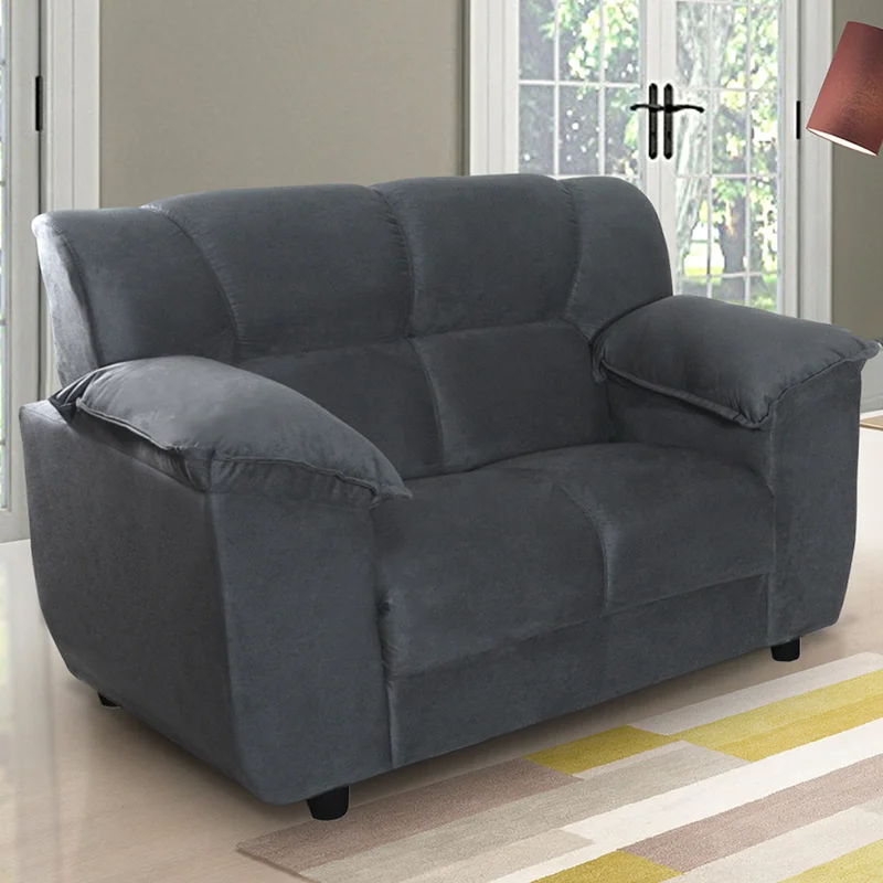 Sofá 2 Cuerpos Aguai Gris en Gris - Muebles, Uruguay | Soy Hogar, vista 4