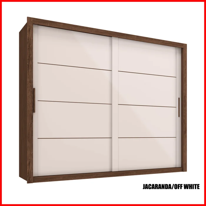 Placard 2 puertas de correr – Imperador Plus - Roperos y placares, Uruguay | Punto Unión, vista 2