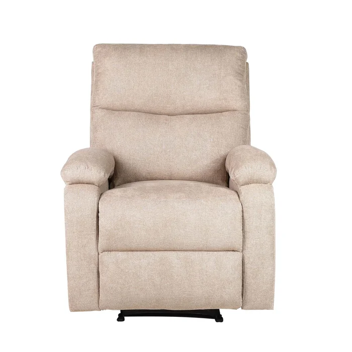 Recliner Manual 1 Cuerpo Tela Natural-beige Nassu Beige en Beige - Sillones y sofás, Uruguay | Divino, vista 5