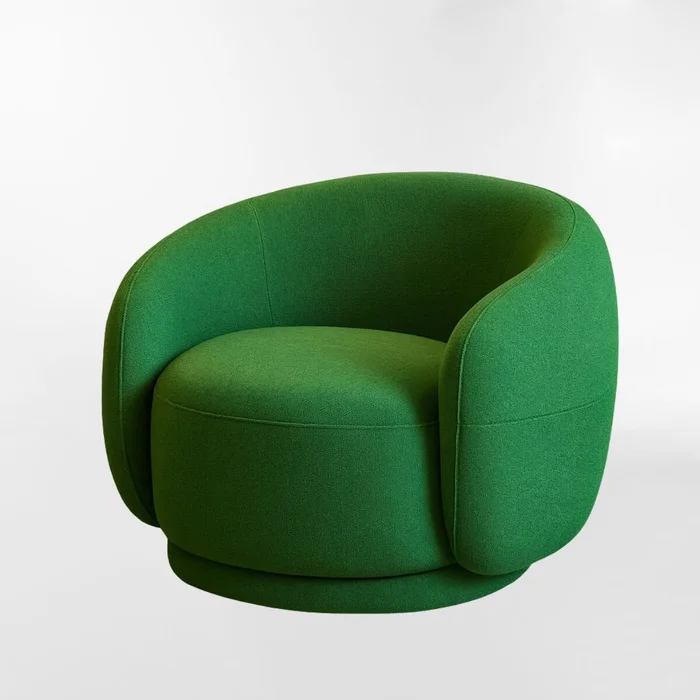 POLTRONA MON CLOUD Beige en Verde - Butacas, banquetas y puffs, Uruguay | Viasono, vista 2