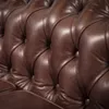 Sofá Chesterfield Divo - Cuero Natural - 2,5 cuerpos - A fabricar en Marrón - Sillones y sofás, Uruguay | NYR, vista 5 de 6