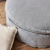 Puff con funda Simon en Gris - Sillones y sofás, Uruguay | Pieza Clave, vista 2 de 3