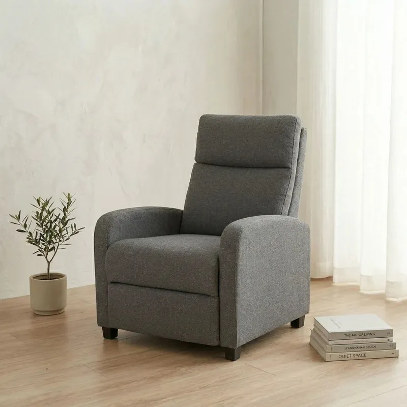 Butaca 1 Cuerpo Tela Repelente al Agua Living - Gris - Sillones y sofás, Uruguay | Ecowood