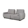 Sofá Carino (Retráctil) - Tela Microfibra - 2 cuerpos - Kruger 06-155 (Ceniza) en Gris - Sillones y sofás, Uruguay | NYR, vista 3 de 6