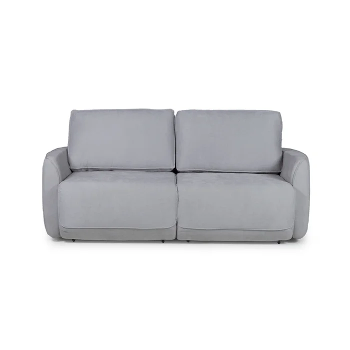 Sofá Ravena (Rebatible) - Tela Microfibra - 9252 (Gris) en Gris - Sillones y sofás, Uruguay | NYR, vista 3
