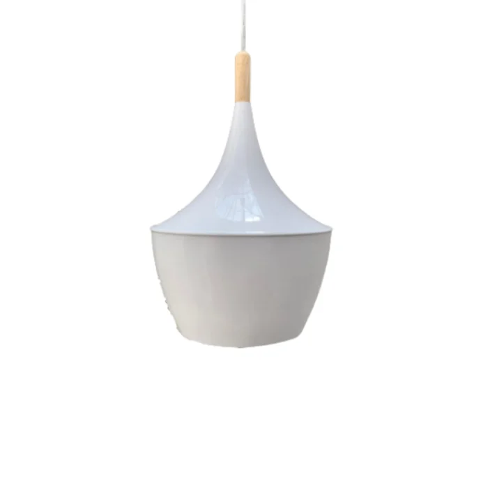Lámpara Colgante Blanca 24 x 120 cm en Blanco - Lámparas colgantes, Uruguay | Berna home
