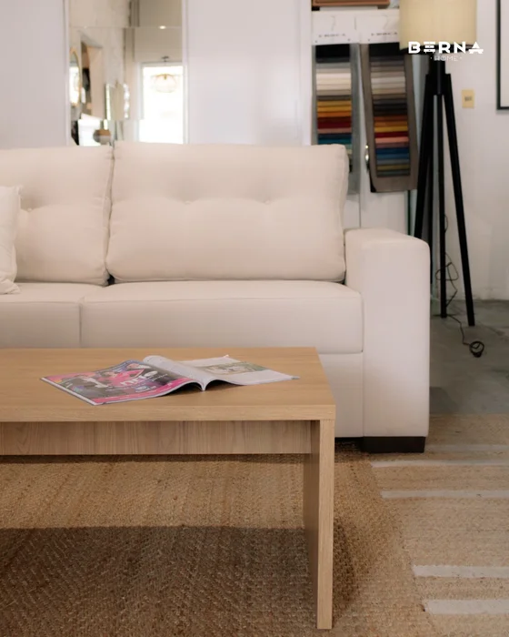 Mesa de Centro Capri 110 cm - Olmo en Madera natural - Mesas de living, Uruguay | Berna home, vista 3