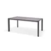 Mesa De Aluminio Para Jardín - Urbanite - 160x90 - Gris en Gris - Muebles para el exterior, Uruguay | Rústico Hogar, vista 1 de 5