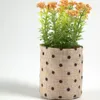 Planta artificial Leonitis leonurus con maceta de rafia 13 cm en Amarillo, Verde - Macetas, Uruguay | Kavehome, vista 3 de 3