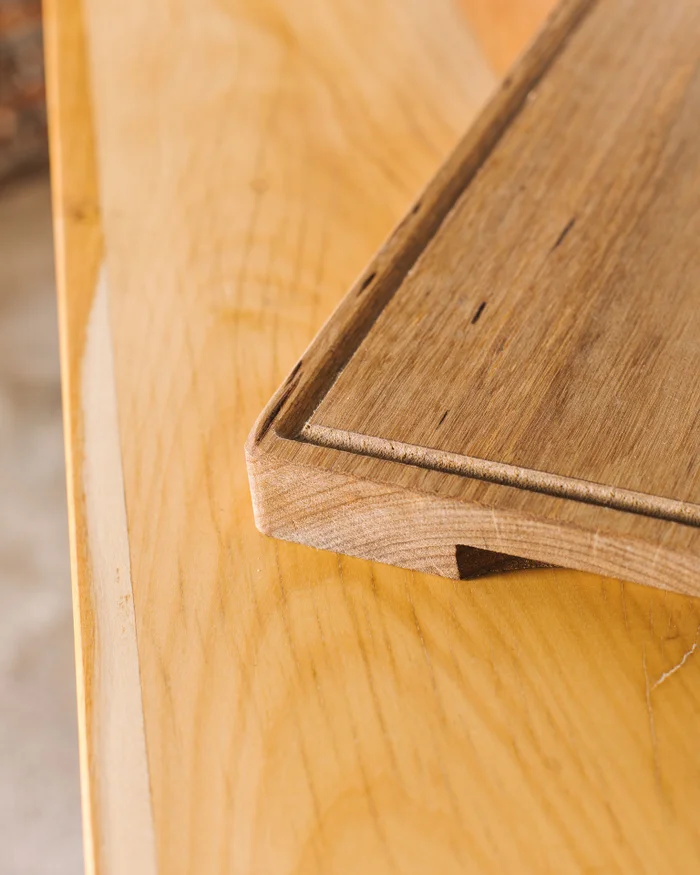 TABLA DE COCINA/ ASADO 45x30 en Madera natural - Decoración, Uruguay | Fundamento Muebles, vista 2