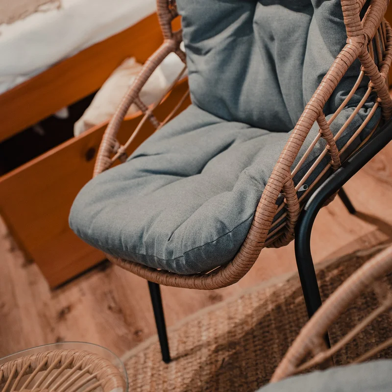 Juego Muebles De Jardin Patagonia - Gris en Gris - Muebles para el exterior, Uruguay | Ecowood, vista 3