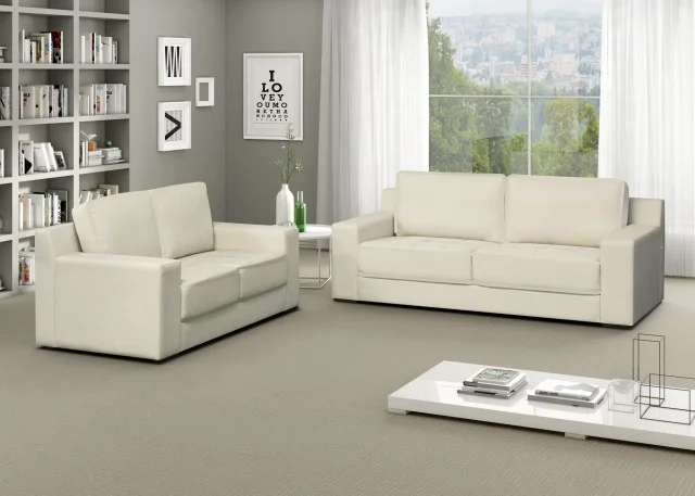 Sofa Noah 3 cuerpos en Marrón claro, Arena - Sillones y sofás, Uruguay | New York Home, vista 2