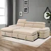 Rinconera cama Nikos - Tela Microfibra - Chaise izquierdo - City 102 (Beige) en Beige - Sillones y sofás, Uruguay | NYR, vista 1 de 4