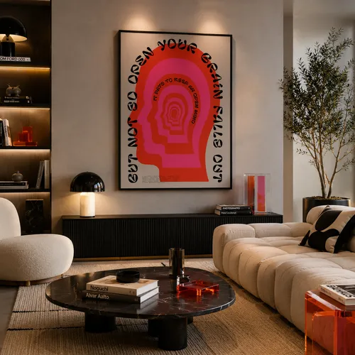 Open Mind en Multicolor - Láminas, Uruguay | Mara Estudio