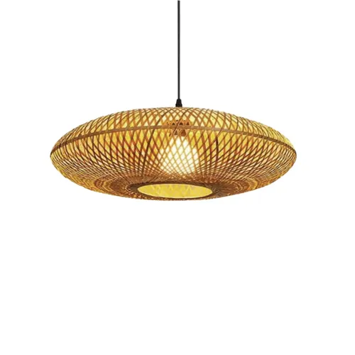 Lámpara Colgante Surin Fibra Natural - 50cm Diam. - Lámparas colgantes, Uruguay | Berna home