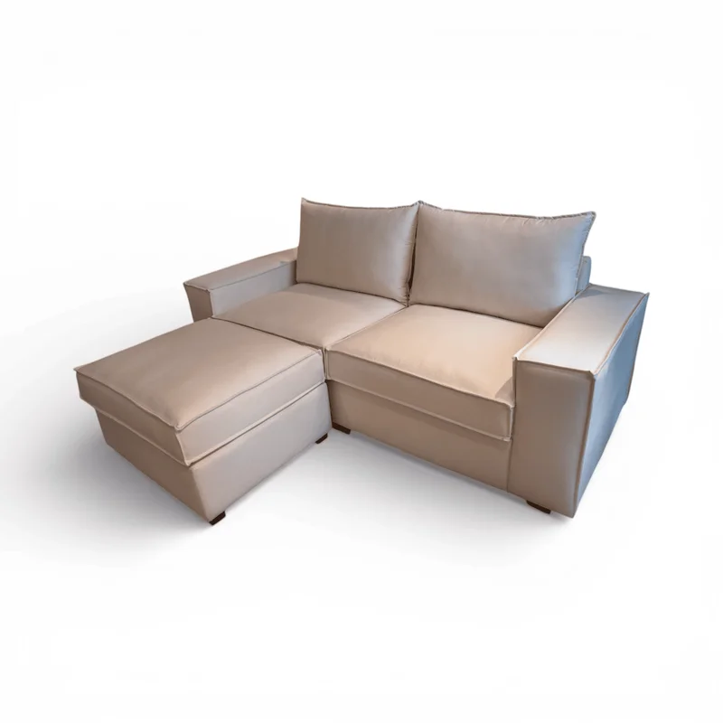 Sofa Victoria 3 Cuerpos en 2 almohadones en Beige - Sillones y sofás, Uruguay | Diseno Montevideo, vista 5