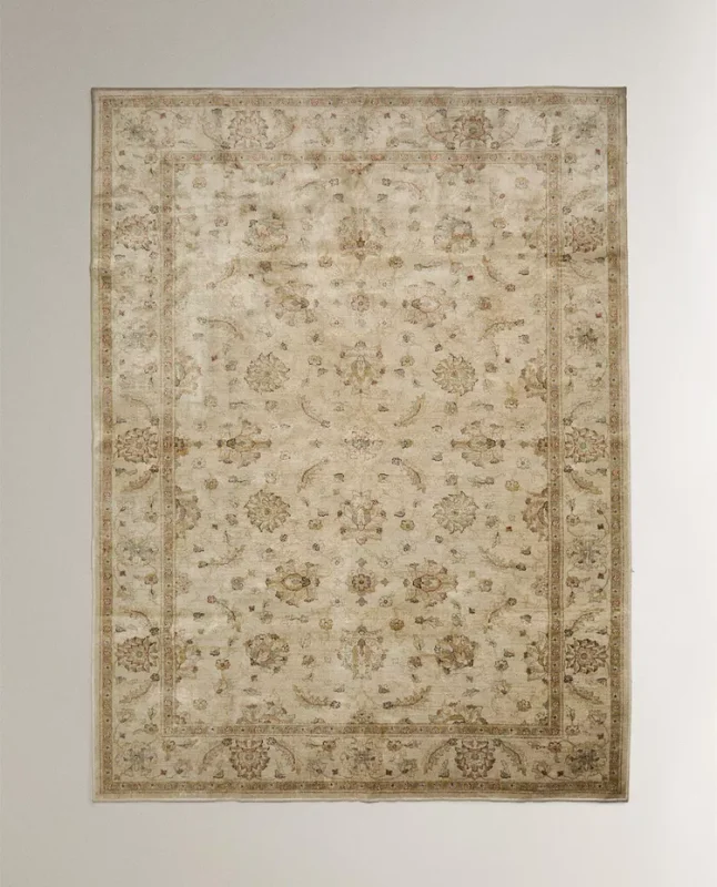 ALFOMBRA VINTAGE FLORAL en Multicolor, Uruguay | Zara Home, vista 3