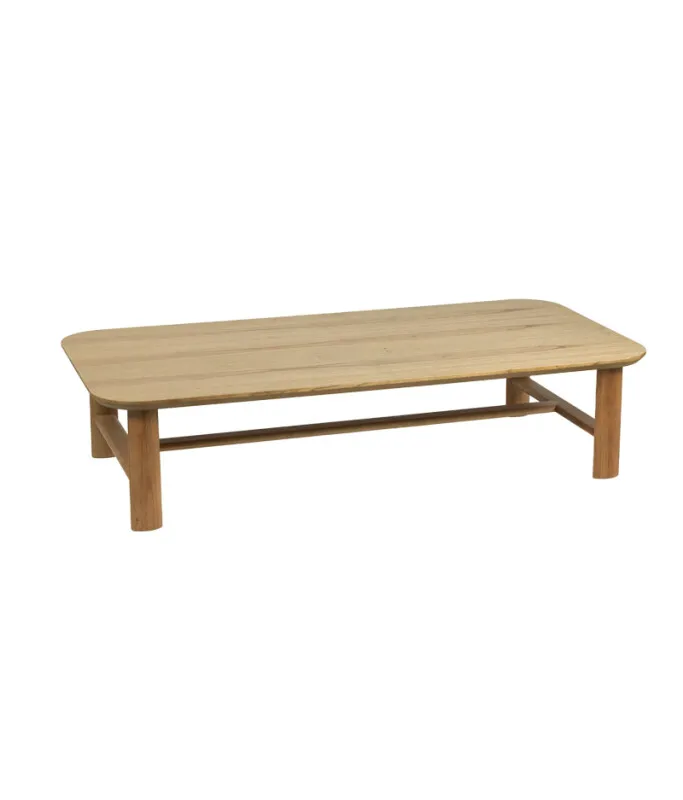 MESA DE LIVING MUSA CINAMOMO NATURAL 140X70X33H CM en Madera natural - Mesas de living, Uruguay | Vinibel