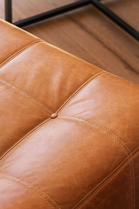 BUTACA COLUMBIA - CUERO ITALIANO CARAMELO en Marrón - Sillones y sofás, Uruguay | La Iberica, vista 20