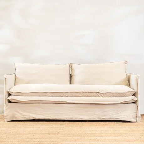 Sillón Manu 3 Cuerpos Beige - Sillones y sofás, Uruguay | Aihaus