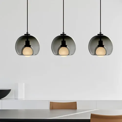 LUMINARIA ODILE GREY - Lámparas colgantes, Uruguay | Berlina Store