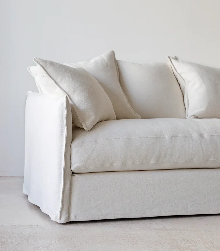 Sofá con funda Euge en Blanco - Sillones y sofás, Uruguay | Pieza Clave, vista 3