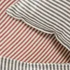 ALMOHADON LINO ALTO GRAMAJE RAYADO GRIS OSCURO - 70 X 43 CMS en Gris - Textiles, Uruguay | La Iberica, vista 8 de 9