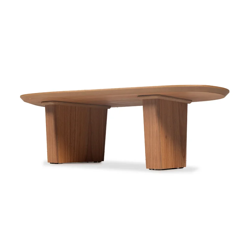 Mesa de Centro Rina - Madera Natural en Beige - Mesas de living, Uruguay | Nyr, vista 5