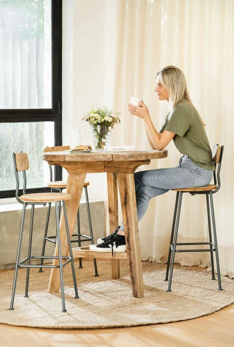 SILLA DE BAR JAZZ en Madera natural - Sillas, Uruguay | La Iberica, vista 9