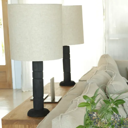 L. MESA HENRY  S en Negro - Lámparas de mesa, Uruguay | Masinfinito Casa