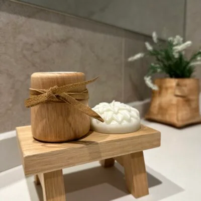 Candelabros de madera peque – Set x2 en Madera natural - Velas y Portavelas, Uruguay | Dreams On Time, vista 26