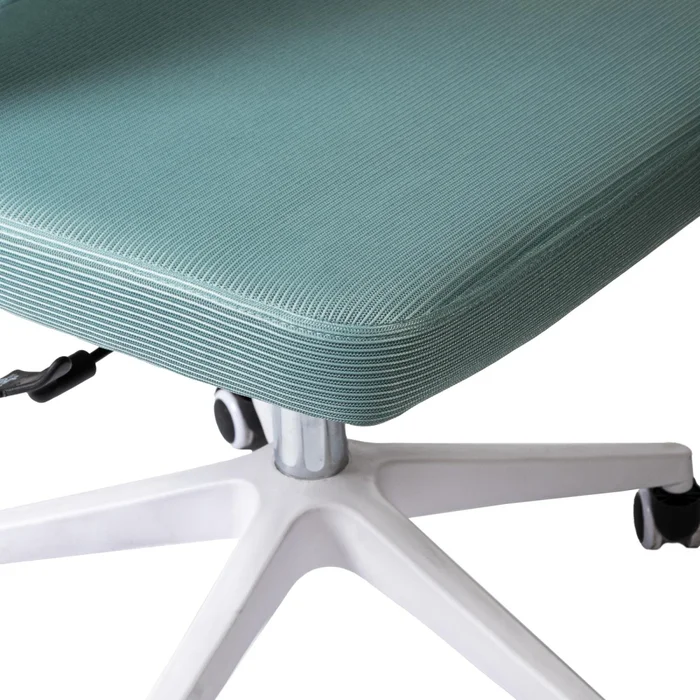 Asiento De Oficina Malla Blanco Hy-697 en Celeste - Sillas de escritorio, Uruguay | Divino, vista 7