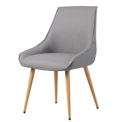 Silla BRUNA en PU - Gris en Gris - Sillas, Uruguay | Finkel