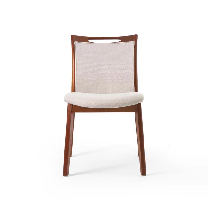 Silla De Comedor Madera Marron Luna en Marrón - Sillas, Uruguay | Divino, vista 3