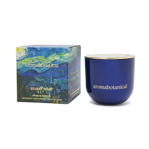 VELA VAN GOGH 310G STARRY NIGHT PERA Y JENGIBRE - Velas y Portavelas, Uruguay | Koz
