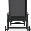 Reposera BREDSTEN A79xL187 negro en Negro - Muebles para el exterior, Uruguay | JYSK, vista 4 de 5
